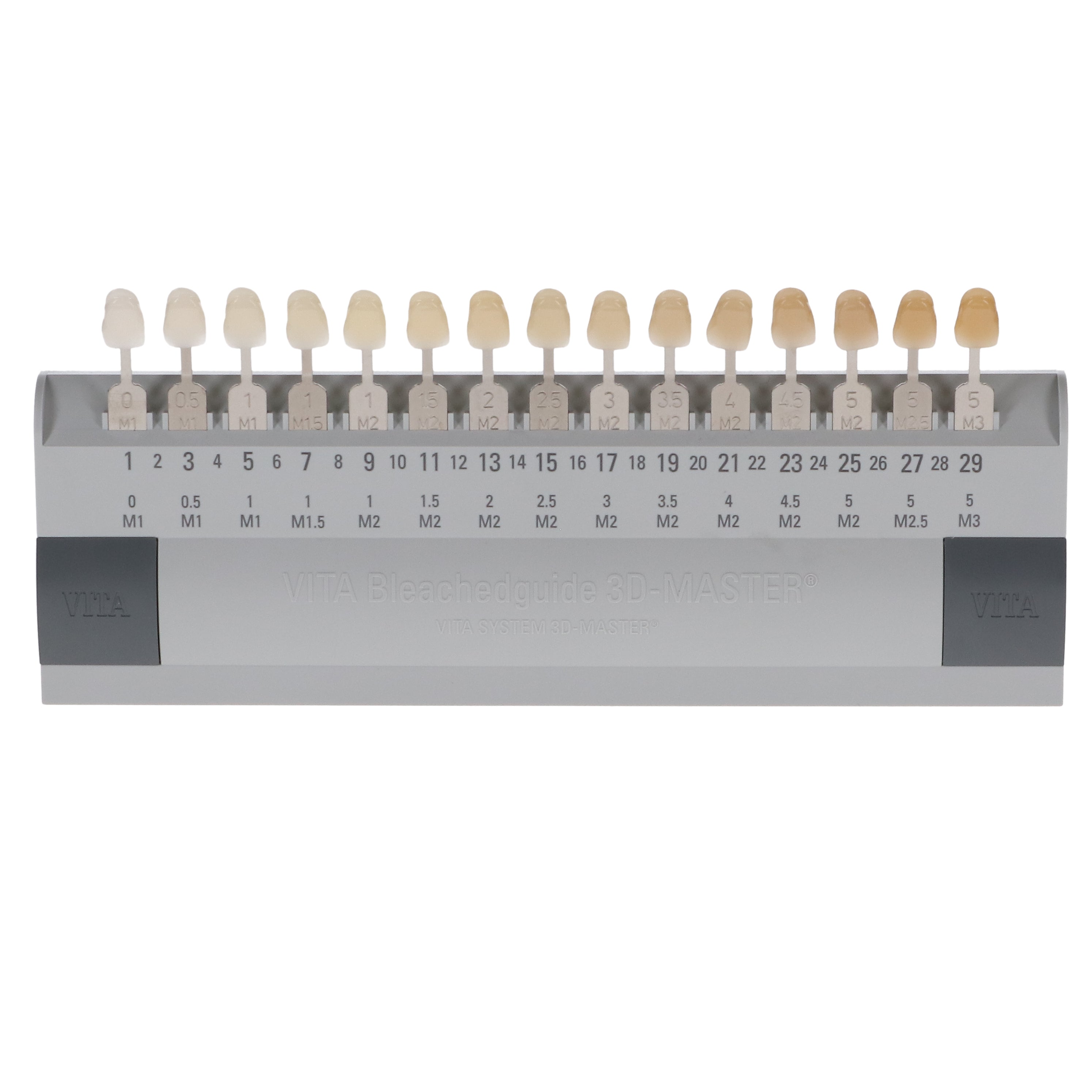 Vident B361 VITA Bleachedguide 3D-Master Dental Shade Guide 29 Levels Vident B361 VITA Bleachedguide 3D-Master Dental Shade Guide 29 Levels
